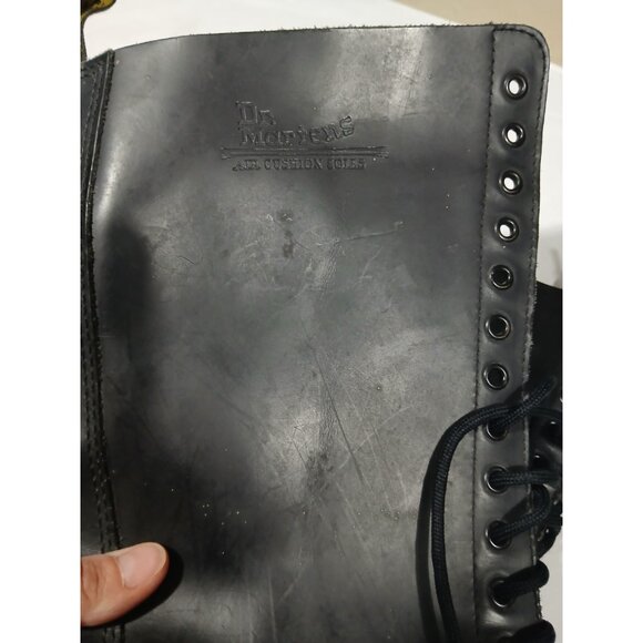 Doc Martens 20 Eye Lace Up Knee High Boots - Picture 14 of 16
